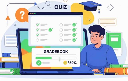 quiz and gradebook